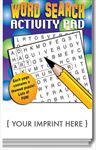 SC0095 Word Search Activity Pad with Custom Imprint 